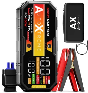 AutoXtreme Boost Max 10200 Jumpstarter 12V