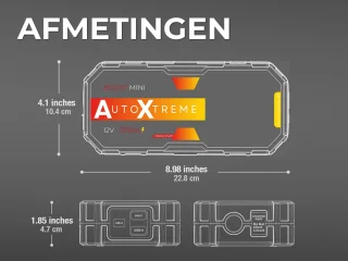 AutoXtreme Boost Mini 3750A 12V Jumpstarter