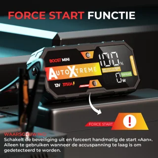 AutoXtreme Boost Mini 3750A 12V Jumpstarter