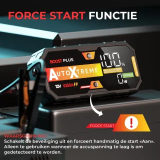 AutoXtreme Boost Plus 6250A 12V Jumpstarter