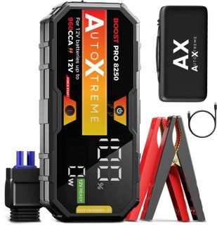AutoXtreme Boost Pro 8250 — compacte krachtpatser voor 12V-starts