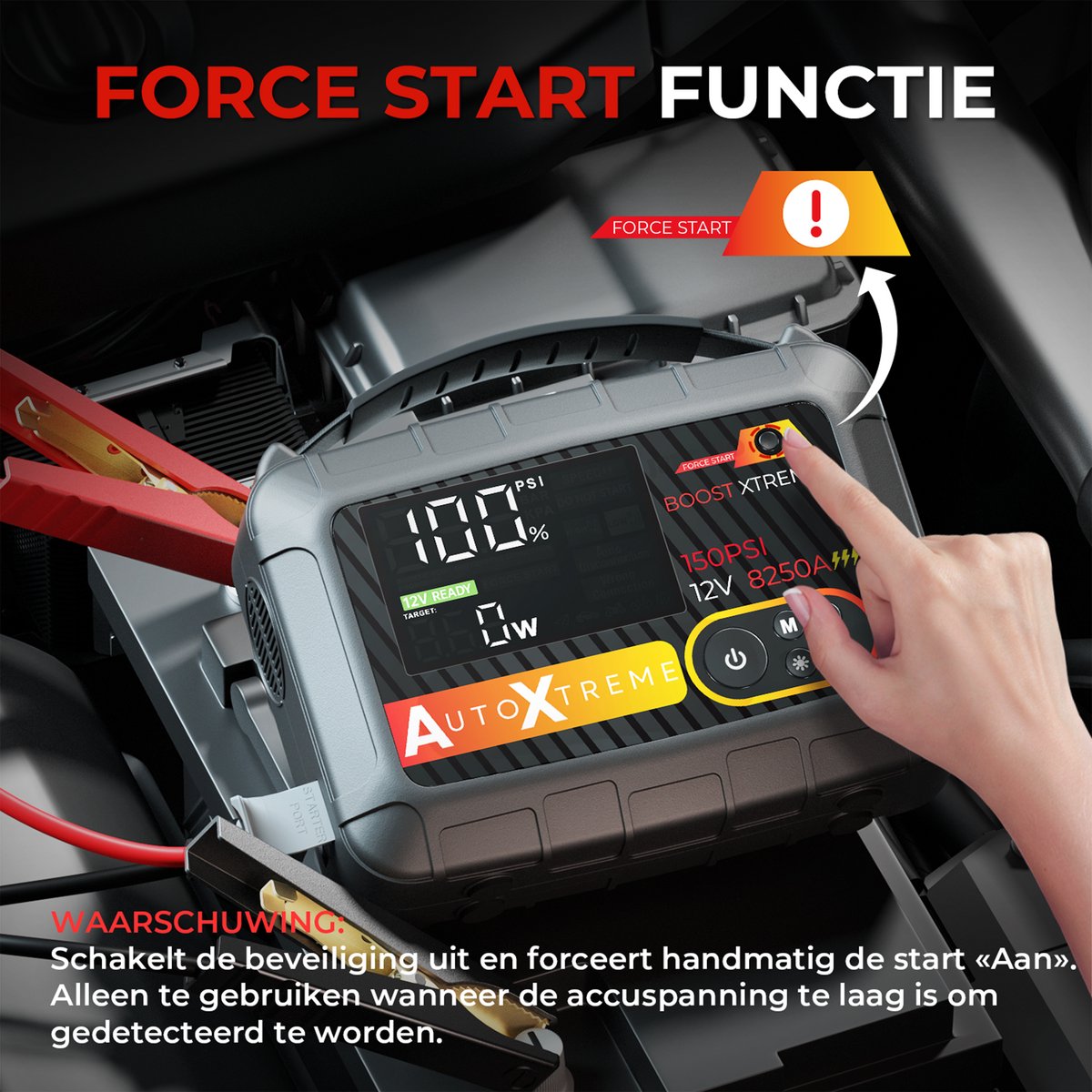 AutoXtreme Boost Xtreme 8250A Jumpstarter