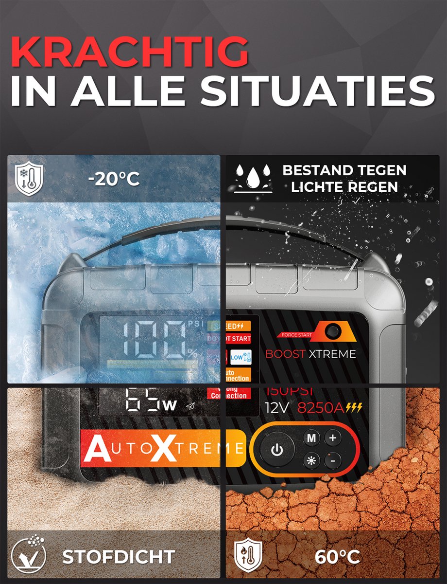AutoXtreme Boost Xtreme 8250A Jumpstarter