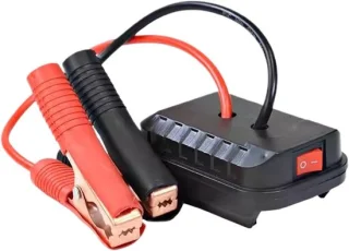 Batterijstarter booster omvormer - 22 x 10 x 10 cm - zwart