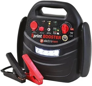 Batterijstarter zwart