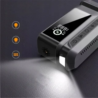 Bedee 12V Auto Starthulp 8000 mAh Zwart