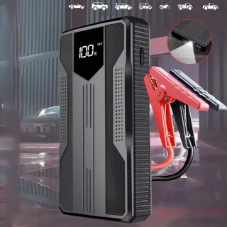 Bedee Auto Jump Starter 12V Benzine met LED Zaklamp
