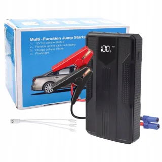 Bedee Auto Jump Starter 12V Benzine met LED Zaklamp
