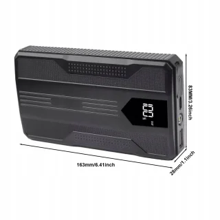 Bedee Auto Jump Starter 12V Benzine met LED Zaklamp