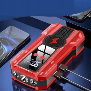 Bedee Auto Jump Starter 99900mAh Rood