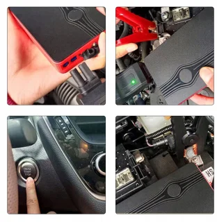 Bedee Auto-Starthulp 30000mAh Smart Clip 400A