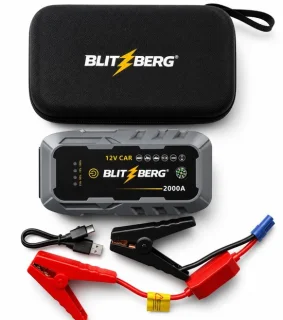 Blitzberg Jumpstarter 2000A: Kracht en betrouwbaarheid in één compacte unit