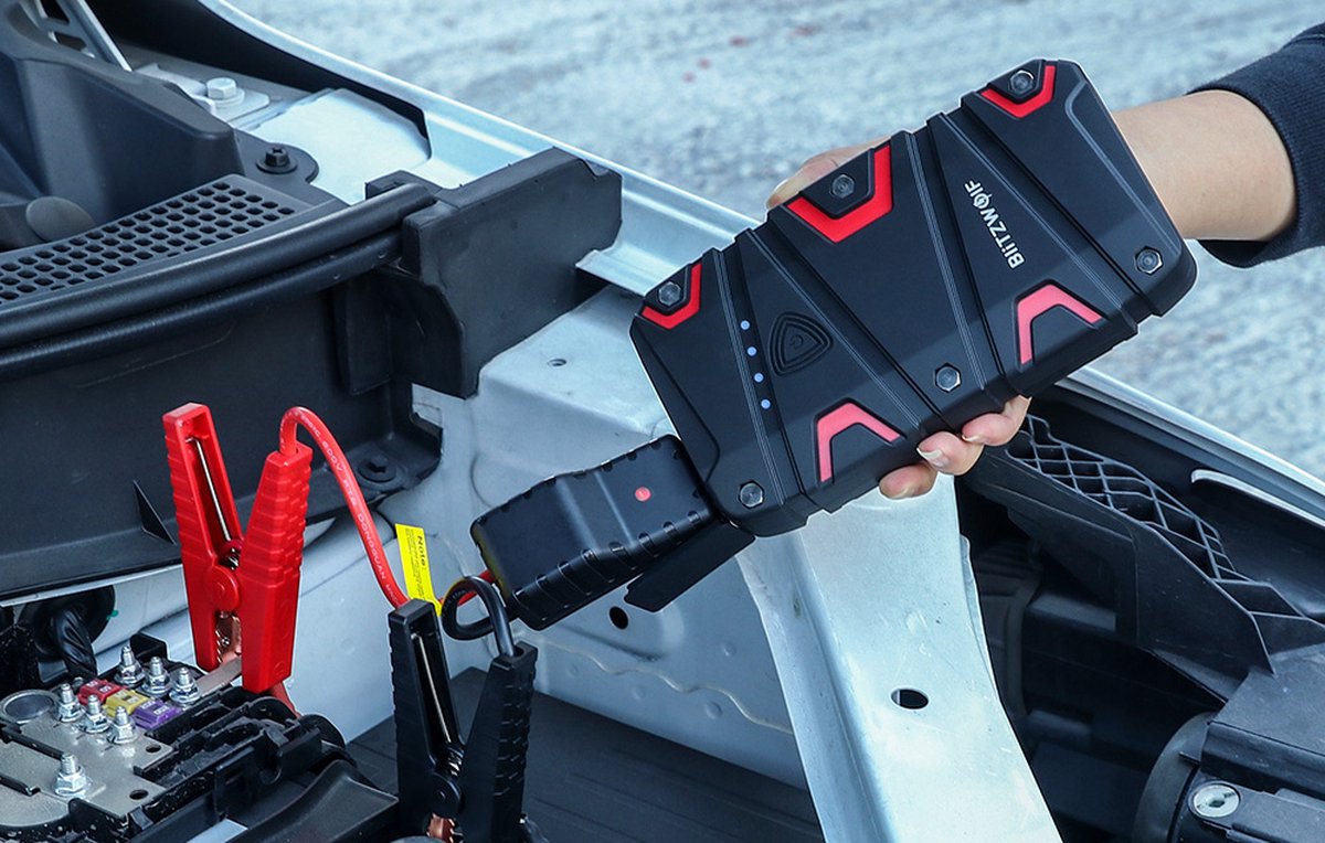 Wat vinden we goed aan de BlitzWolf BW-JS1 Jump Starter Auto