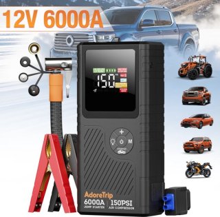 Compacte alleskunner: BLOSSOM CS02-PLUS 6000 jumpstarter