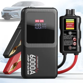 BLOSSOM Jumpstarter 12V F55-6000 voor Auto - Zwart