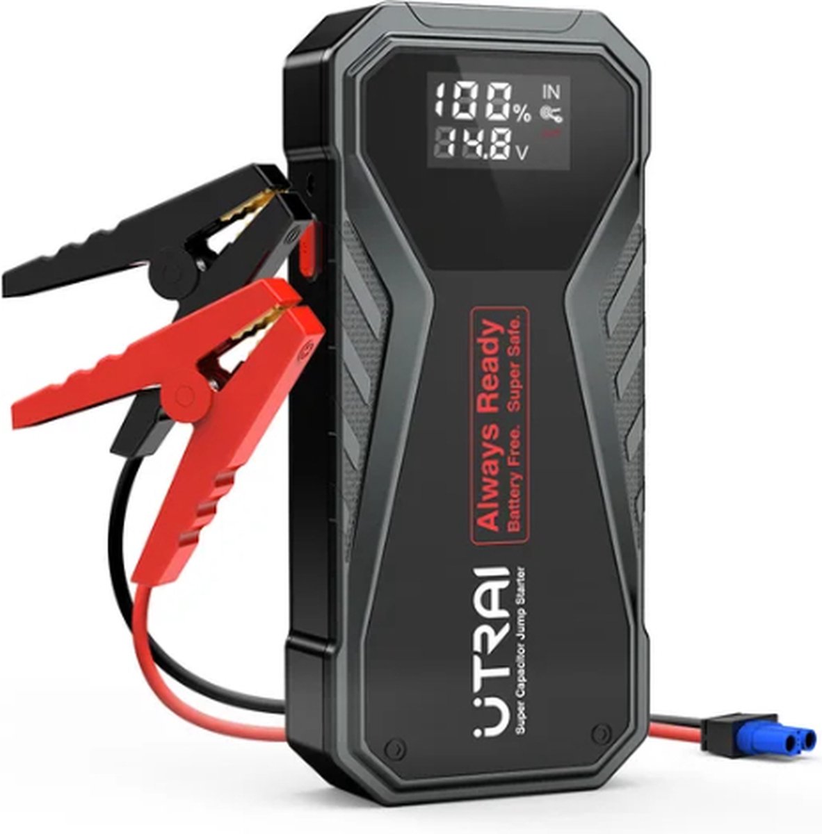 De Bolmans Jumpstarter 1000A 12V Zwart in één oogopslag