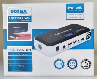 BOSMA Auto Power Bank Jump Starter 12V 12000mAh