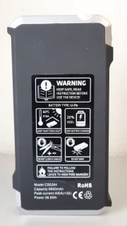 BOSMA Auto Power Bank Jump Starter 12V 9900mAh 200A