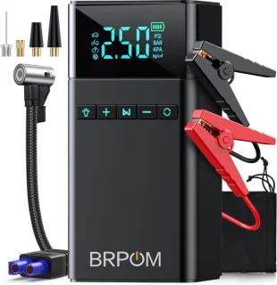 BRPOM 12V Jumpstarter voor auto en motor