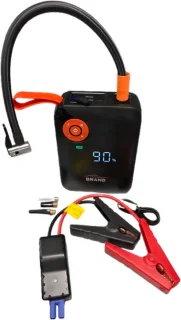 BTP Jumpstarter 12V met Luchtcompressor en Zaklamp