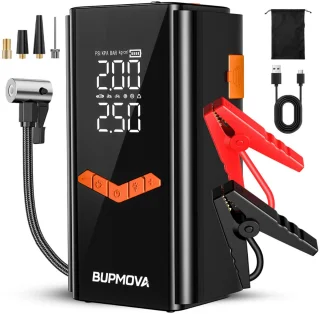 De Bupmova 12V Auto Jumpstarter in één oogopslag