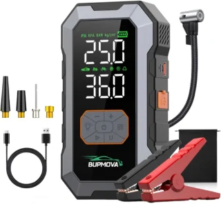 De Bupmova 12V Jumpstarter Auto in één oogopslag