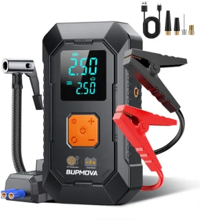 De Bupmova 12V Jumpstarter in één oogopslag