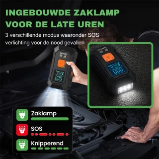 Wat vinden we goed aan de Bupmova 12V Jumpstarter