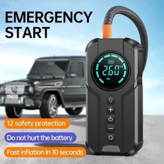 Buvaye Jumpstarter 12V powerbank zwart