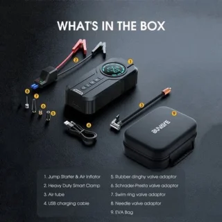Buvaye jumpstarter voor auto