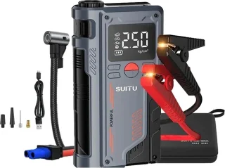 By Barkhuis Jumpstarter 20.000 mAh met Luchtcompressor en LED verlichting