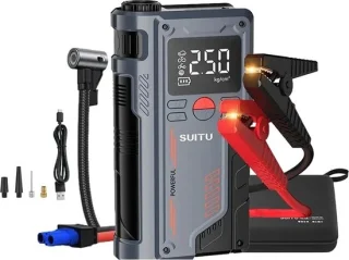 By Barkhuis Jumpstarter 20.000 mAh met Luchtcompressor en LED verlichting