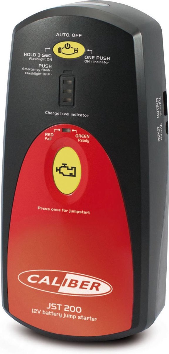 Wat vinden we goed aan de Caliber Jumpstarter JST200 - Auto Powerbank en Starthulp