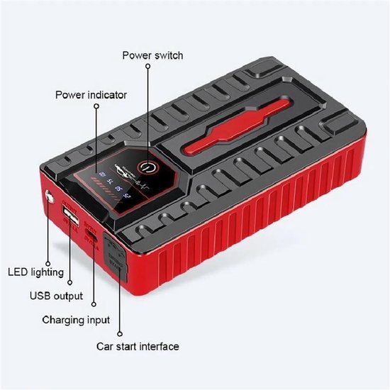 Car Jump Starter 49800mAh 5000A Battery Pack review