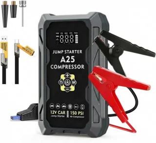 Car jump starter power bank 4000A voor auto’s