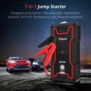 Carlux Jumpstarter 12V Powerbank 16.000 mAh
