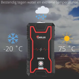 Carlux Jumpstarter 12V Powerbank 16.000 mAh