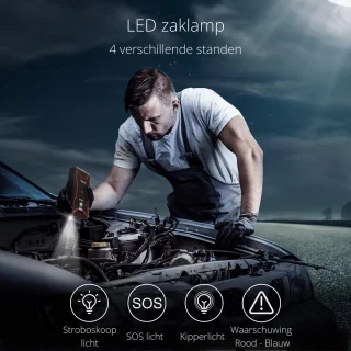 Carlux Jumpstarter 12V Powerbank 16.000 mAh