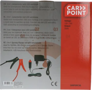 Carpoint Jumpstarter 12V 7AH 250A
