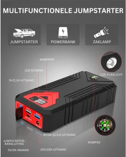 Wat vinden we goed aan de Core® Jumpstarter Startkabels met accu