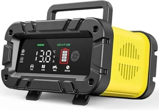 DailySupplies Jumpstarter Accubooster Zwart-Geel