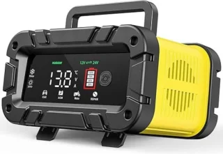 DailySupplies Jumpstarter Accubooster Zwart-Geel