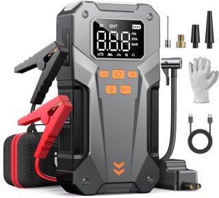 De DailySupplies® Jumpstarter Accubooster - Zwart in één oogopslag