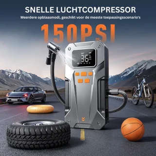 DailySupplies® Jumpstarter Accubooster - Zwart