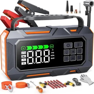 DailySupplies® Jumpstarter met compressor