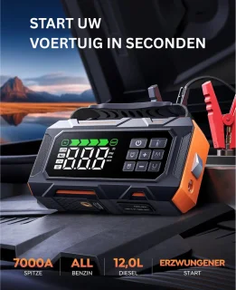 DailySupplies® Jumpstarter met compressor