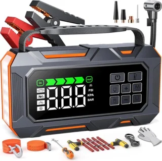 DailySupplies® Jumpstarter met compressor