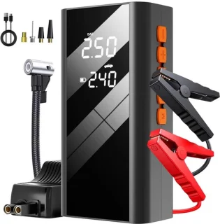 Damenzo Jumpstarter Auto Zwart