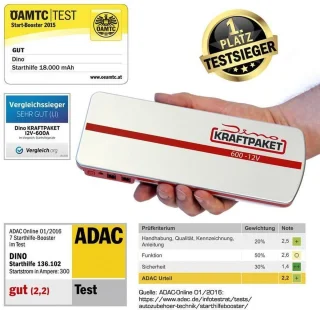 Dino KRAFTPAKET 136102 Snelstartsysteem 300 A
