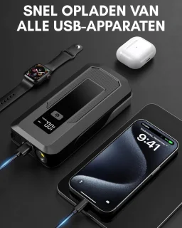 Wat vinden we goed aan de DnA® Jumpstarter voor auto